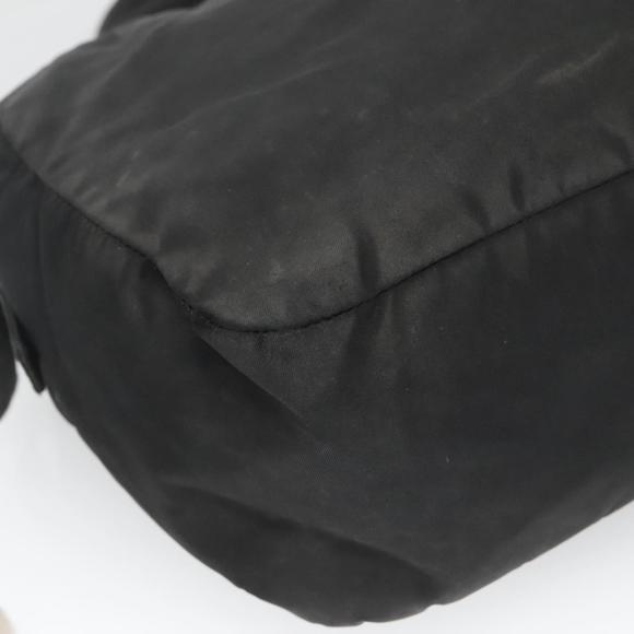 PRADA Hand Bag Nylon Black Silver Auth bs26350 - Picture 11 of 16